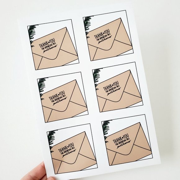 LB043 Poshmark Thank you Stickers [Price Firm] - Picture 5 of 9